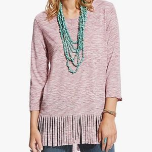 NWT Ariat "You've Been Fringed" Blouse